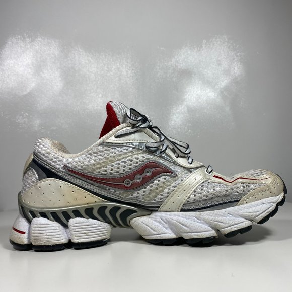 Saucony Women Shoes Athletic Running Grid Hybrid XT 900 15036 4 White/Red Sz 8.5 - Picture 6 of 15